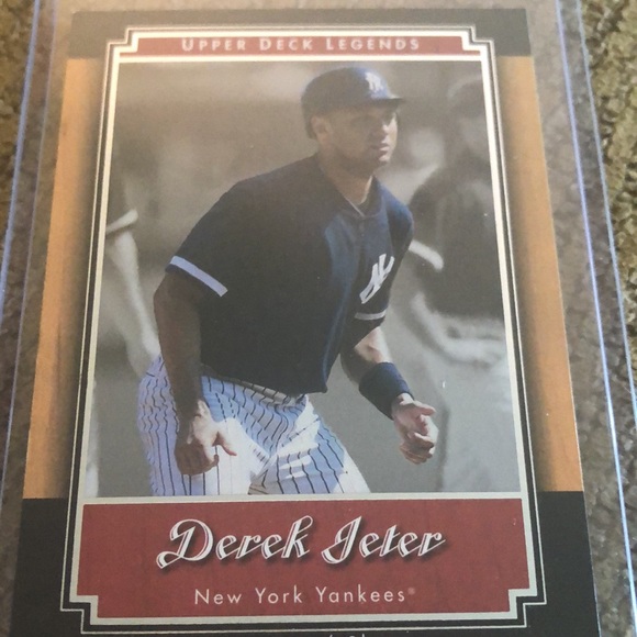 1959 Topps Zeke  Bella.1995 Upper Deck Derek Jeter - Picture 3 of 4